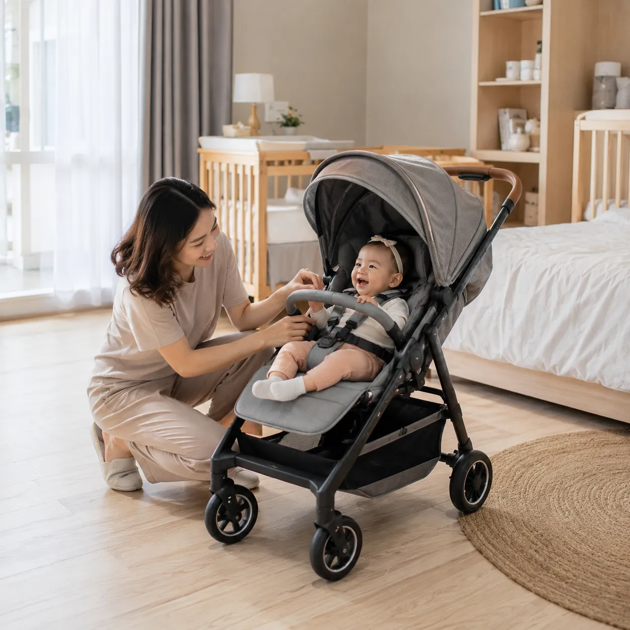 Momen Hangat Bersama Stroller Premium dari Awarent