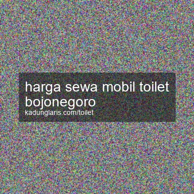 Harga Sewa Mobil Toilet Bojonegoro