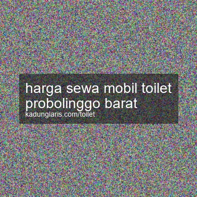 Harga Sewa Mobil Toilet Probolinggo Barat