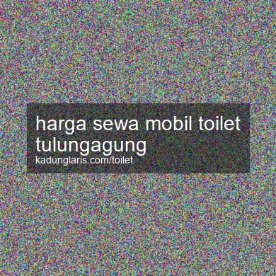 Harga Sewa Mobil Toilet Tulungagung