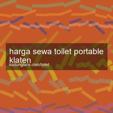 Harga Sewa Toilet Portable Klaten