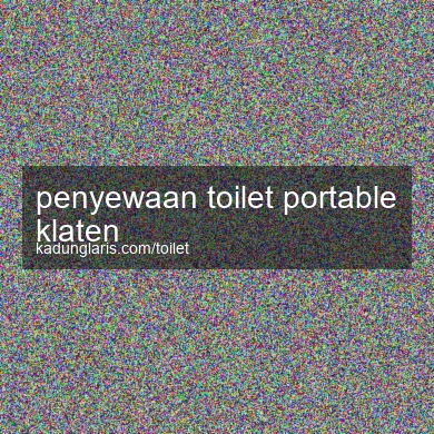 Penyewaan Toilet Portable Klaten