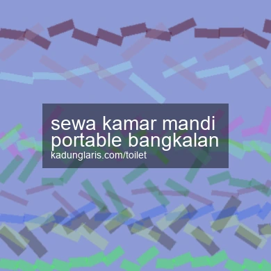 Sewa Kamar Mandi Portable Bangkalan