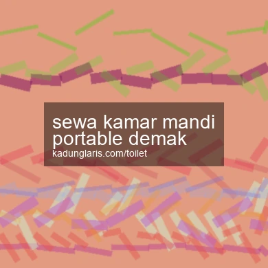 Sewa Kamar Mandi Portable Demak