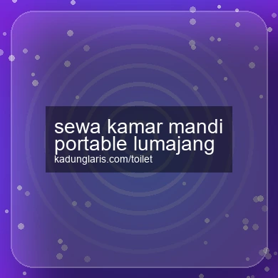Sewa Kamar Mandi Portable Lumajang