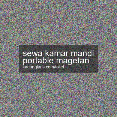 Sewa Kamar Mandi Portable Magetan