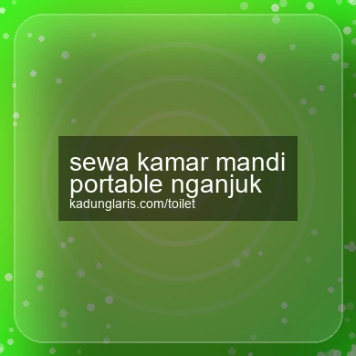 Sewa Kamar Mandi Portable Nganjuk