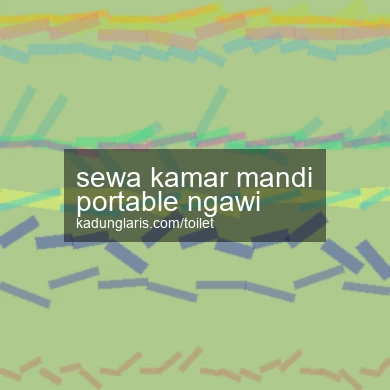 Sewa Kamar Mandi Portable Ngawi