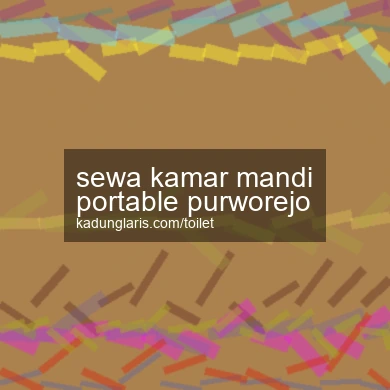 Sewa Kamar Mandi Portable Purworejo