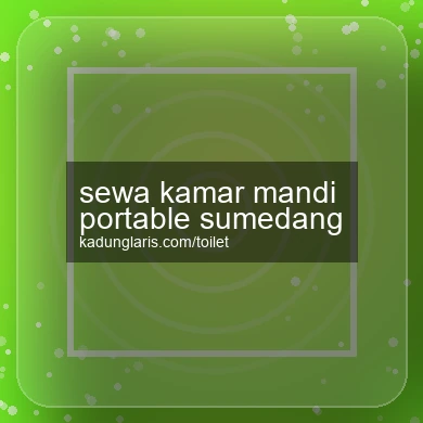 Sewa Kamar Mandi Portable Sumedang