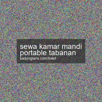 Sewa Kamar Mandi Portable Tabanan