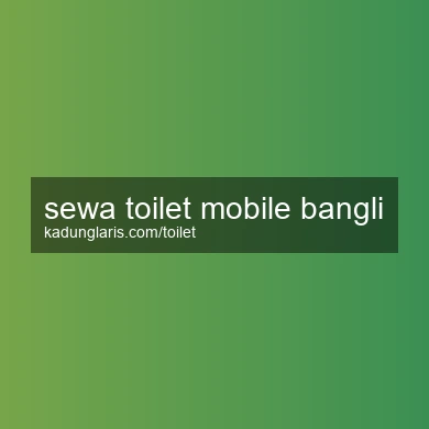 Sewa Toilet Mobile Bangli