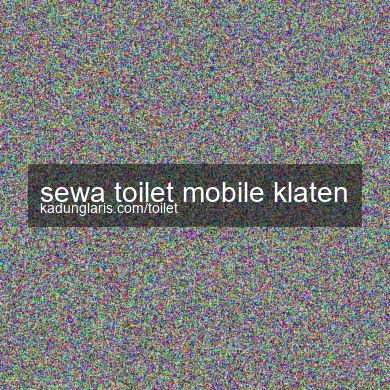 Sewa Toilet Mobile Klaten
