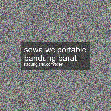 Sewa Wc Portable Bandung Barat