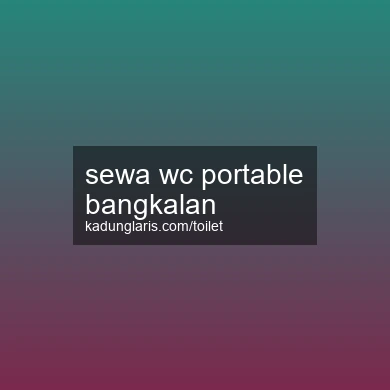 Sewa Wc Portable Bangkalan