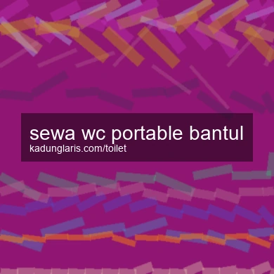 Sewa Wc Portable Bantul