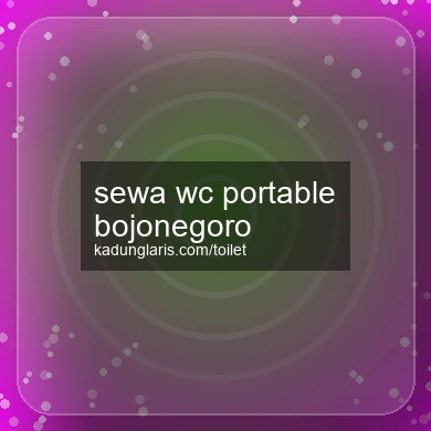 Sewa Wc Portable Bojonegoro