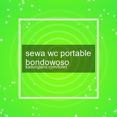 Sewa Wc Portable Bondowoso