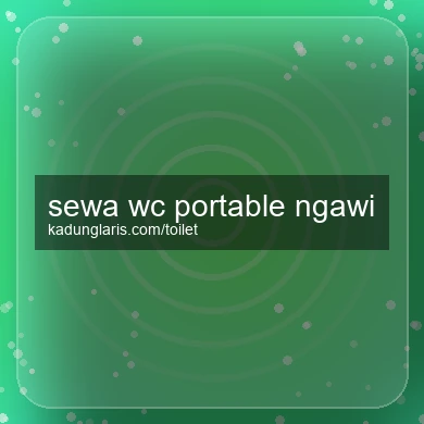 Sewa Wc Portable Ngawi