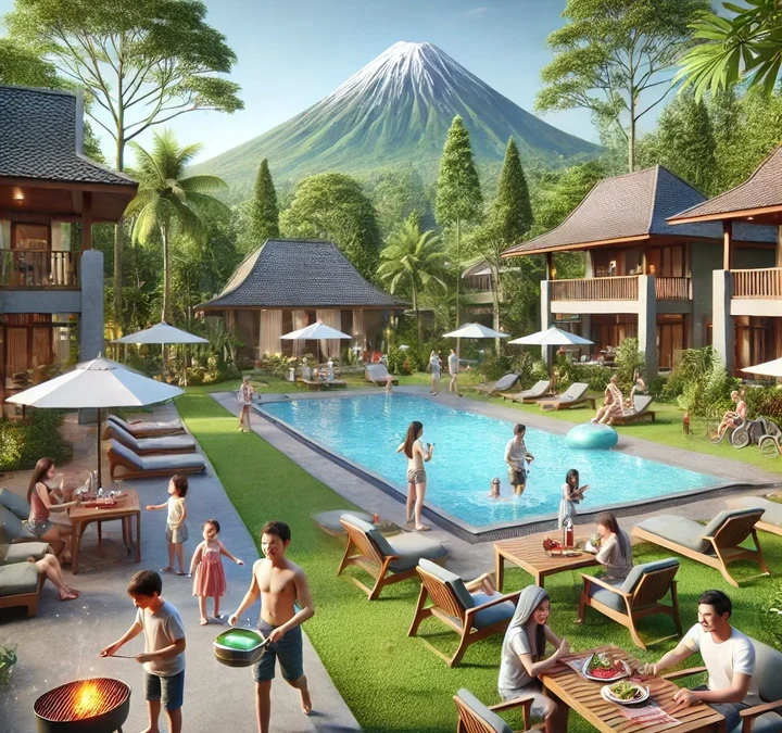 Kumpul Keluarga di Kaliurang Resort Yogyakarta – Udara Sejuk & Fasilitas Super Lengkap!