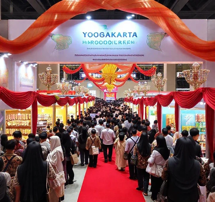 Pameran Produk Unggulan Yogyakarta – Karpet Merah Sambut Pengunjung di JEC