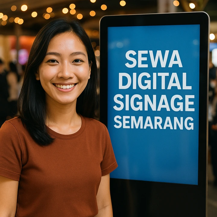 SEWA DIGITAL SIGNAGE SEMARANG