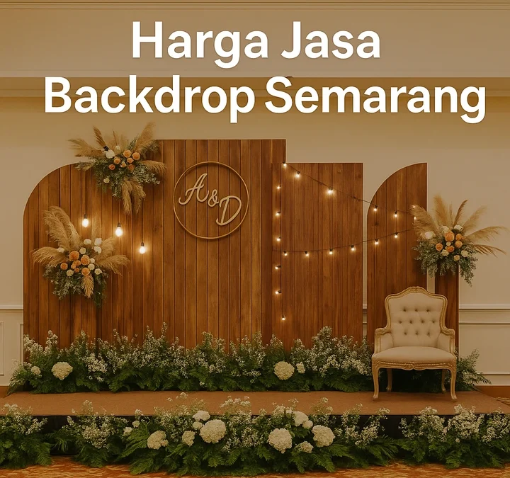 harga jasa backdrop semarang