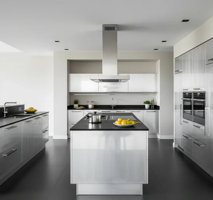 kitchen set aluminium jogja