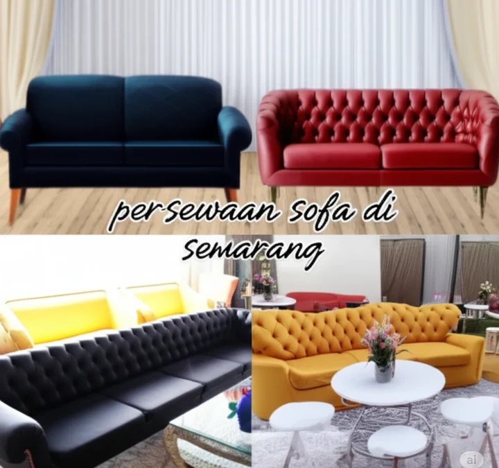 Persewaan Sofa di Semarang Model Lengkap dan Harga Terjangkau