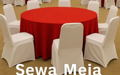 Sewa Meja Kursi Semarang – Lengkap, Murah, dan Siap Pakai