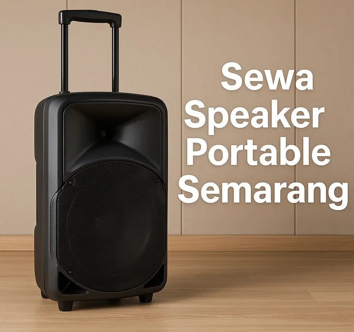 Sewa Speaker Portable Semarang Untuk Berbagai Kebutuhan Acara Anda