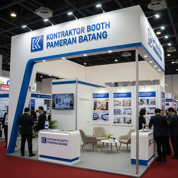 kontraktor booth pameran batang