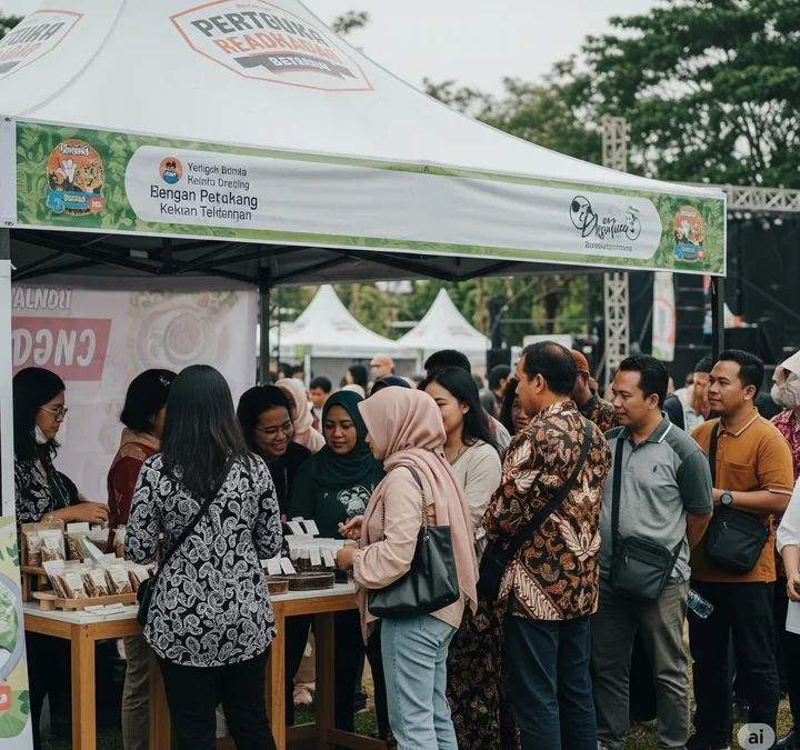 sewa tenda stand semarang