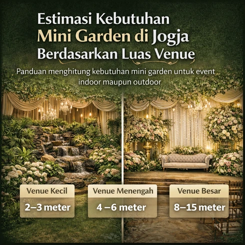 estimasi kebutuhan mini garden di jogja