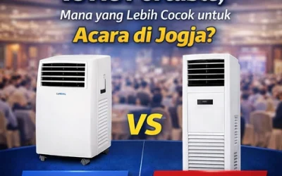 Standing AC Dan AC Portable – Mana yang Lebih Cocok untuk Acara di Jogja?
